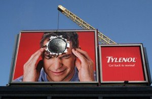 billboard-ads-tylenol Tylenol Billboard Large Format Digital Printing