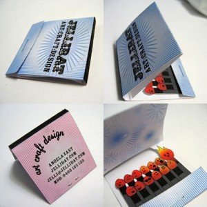 business card - matches