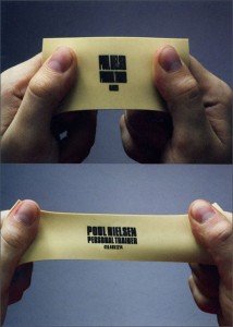 fitness business card