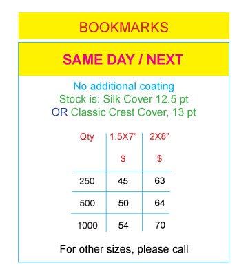 Bookmarks - Price Chart